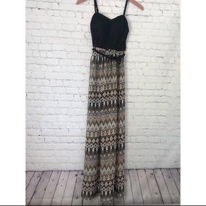 Lily Rose Maxi Dress with Slit